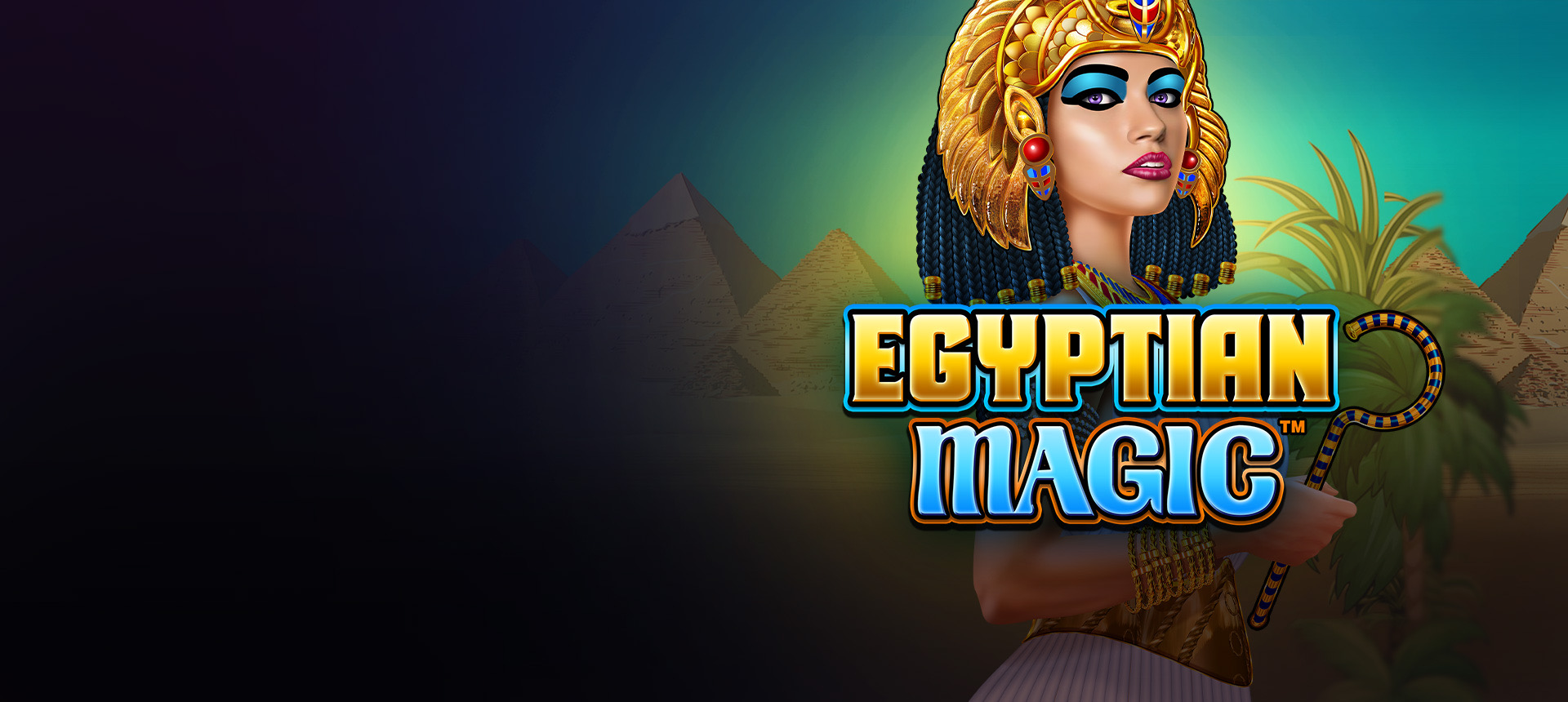 Cace fortunas antigas no jogo Egyptian Magic!